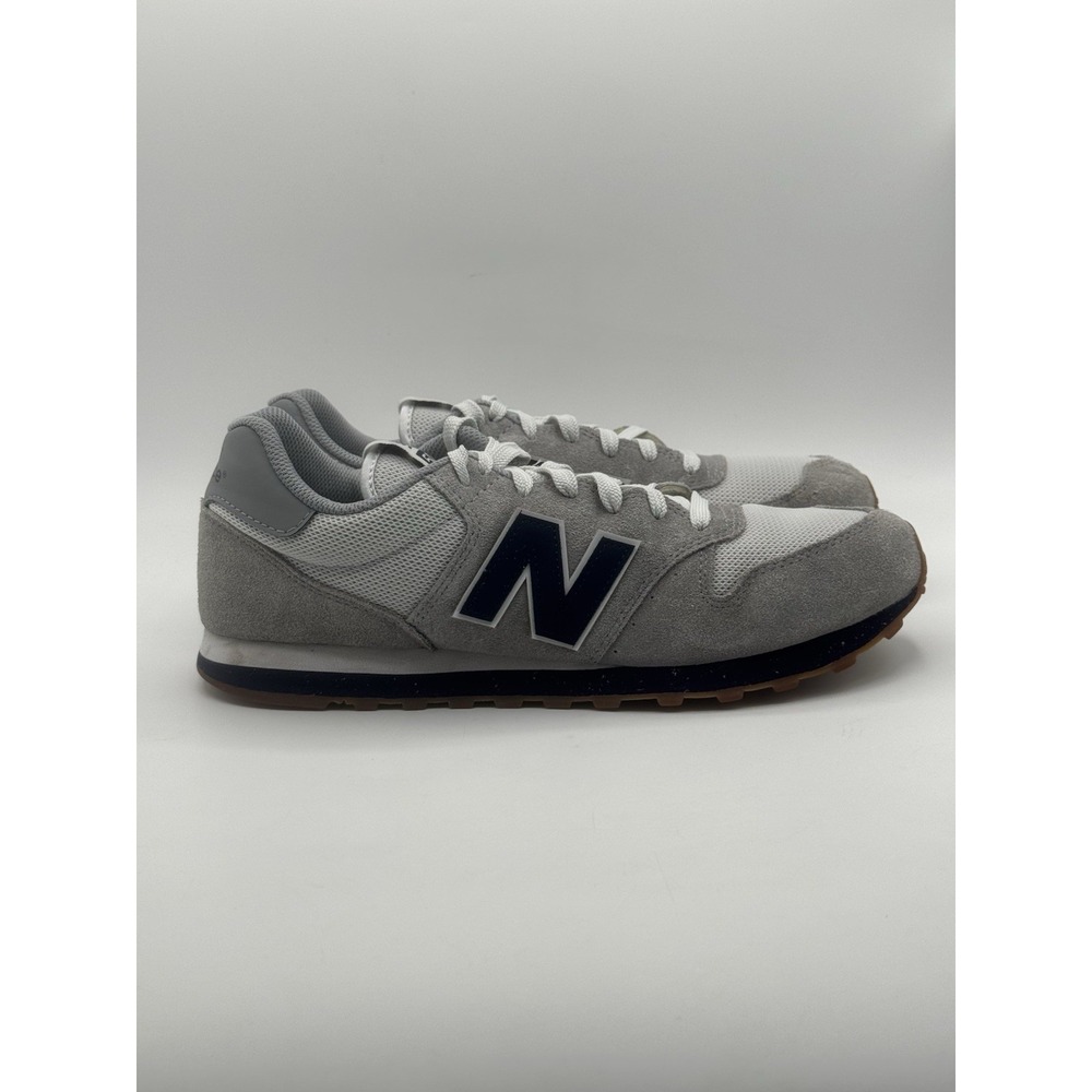 New Balance 500 Shoes Men's 10.5 Gray Blue Comfort Classic Sneakers GM500SG